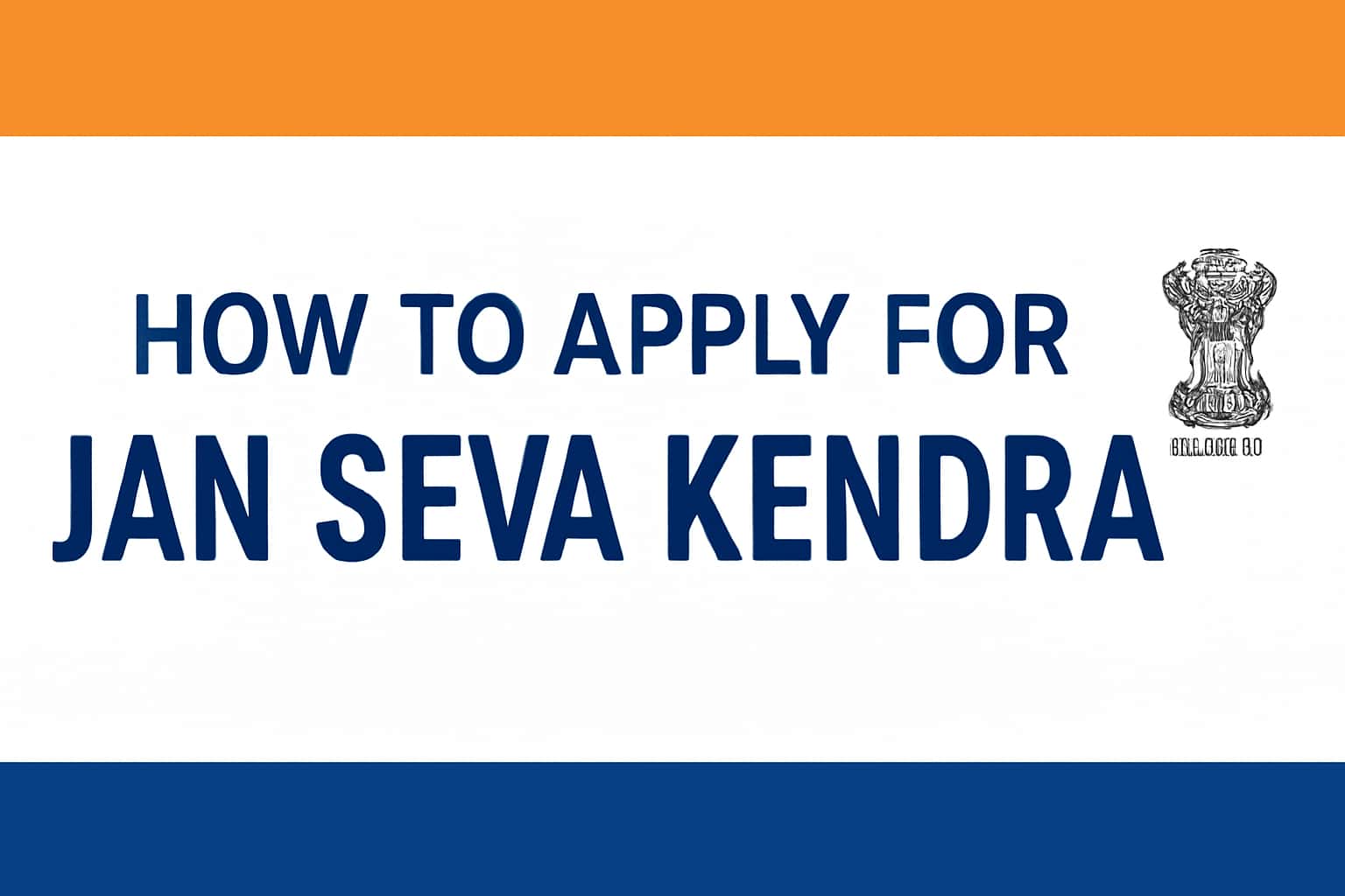 How to Apply for Jan Seva Kendra (2026)
